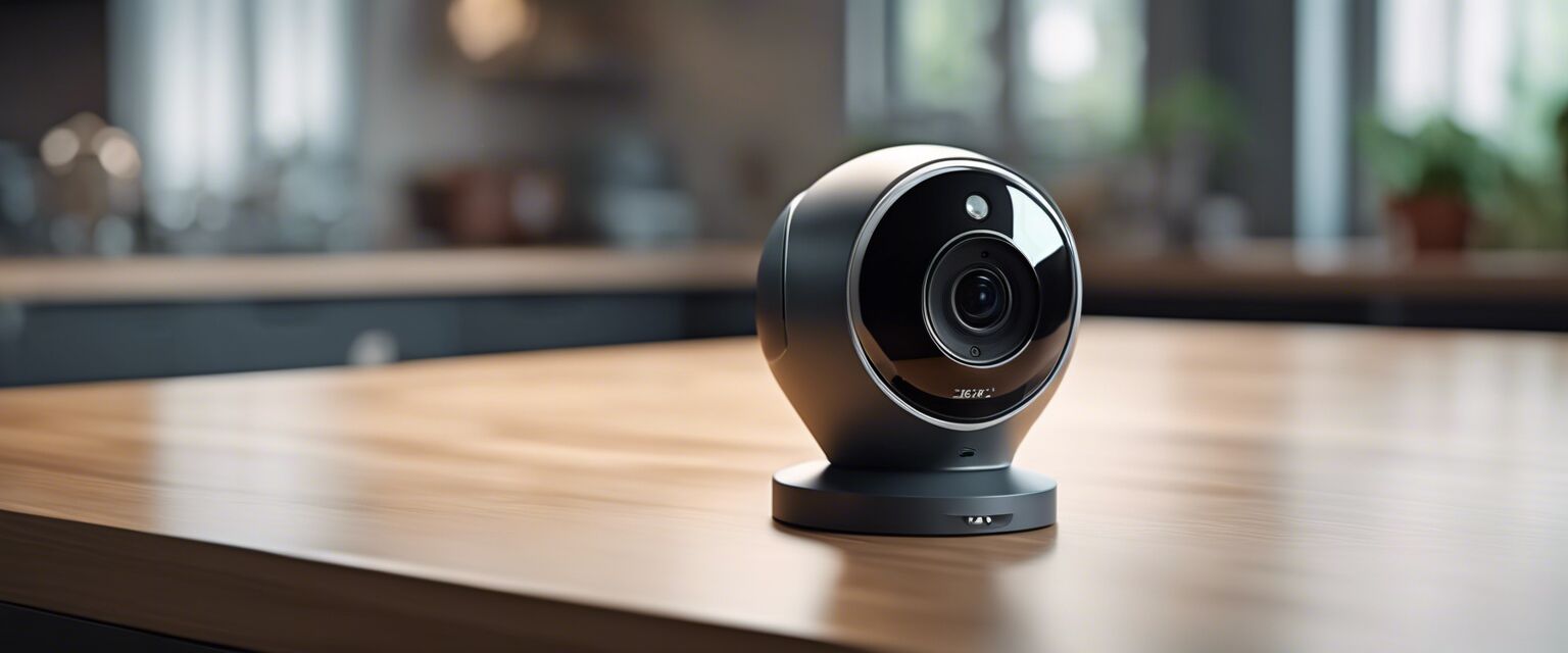 Indoor smart security camera