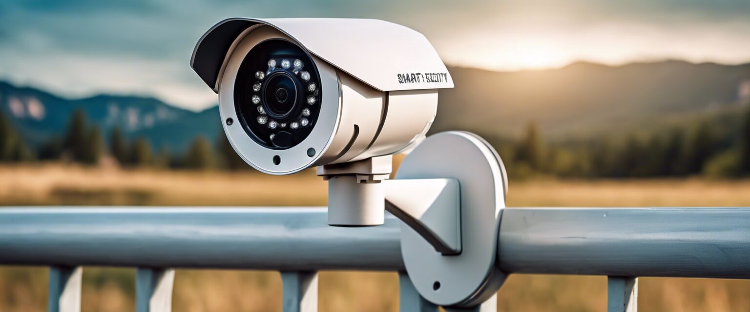 Outdoor smart security camera