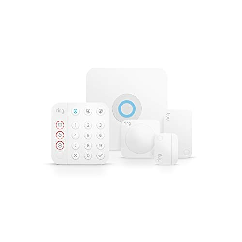 Ring home security kit with keypad and sensors