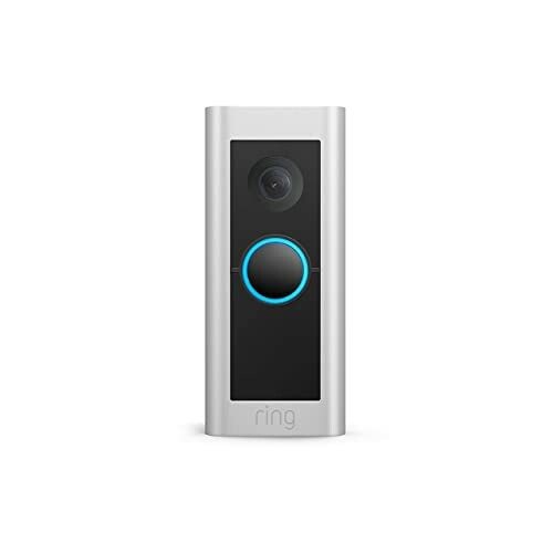 Smart video doorbell with camera and button