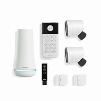 SimpliSafe 7 Piece Wireless Outdoor Camera Home Security System