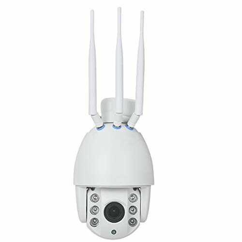 Wireless security camera with antennas