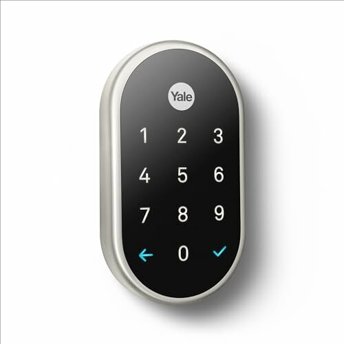 Yale smart lock with touchscreen keypad